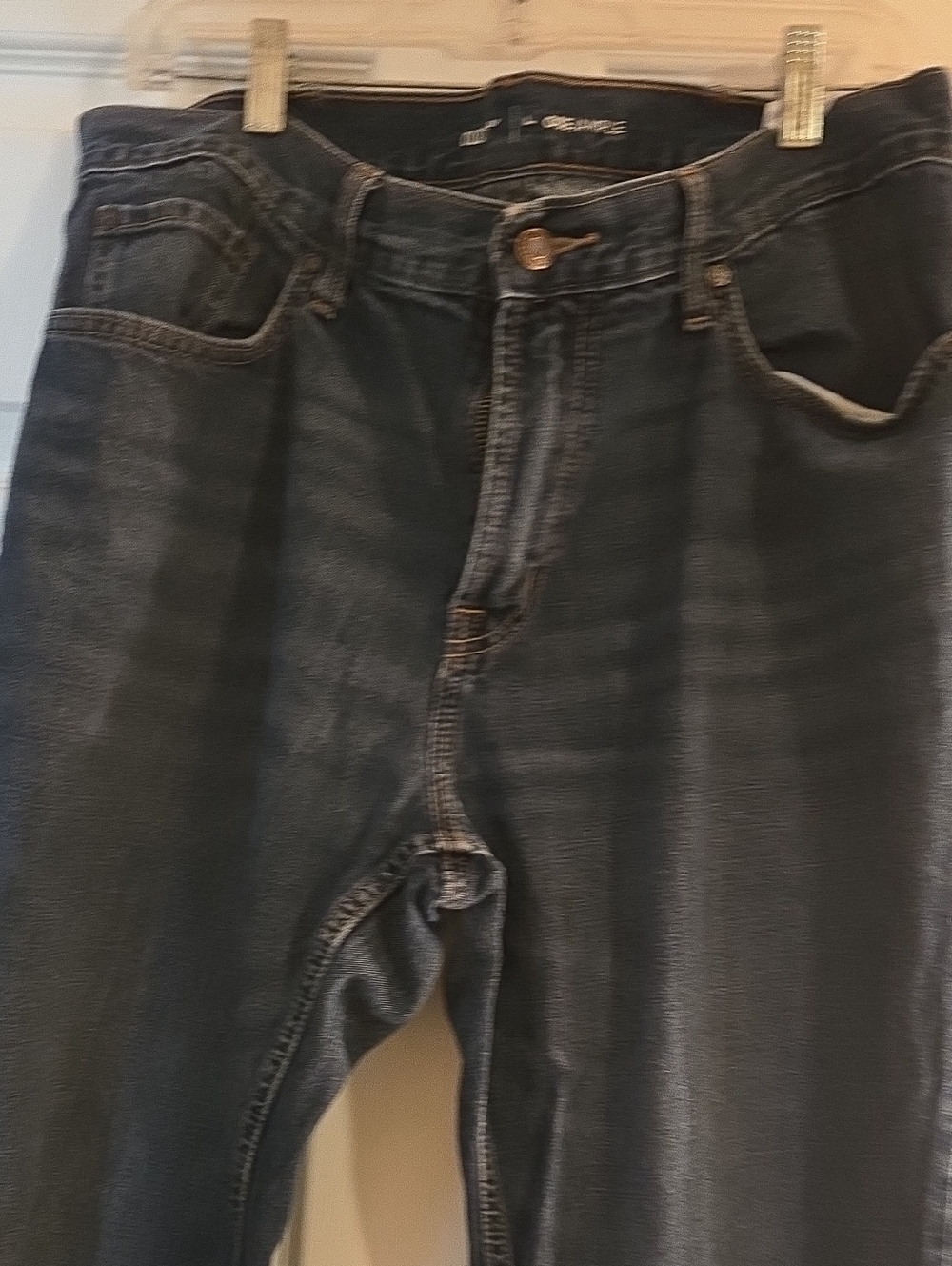 Old Navy Men's Dark Indigo Relaxed Fit Jeans 36x32